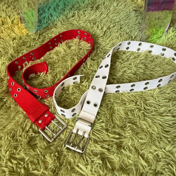 Y2K woven rivet studded belt bundle - Picture 4 of 5